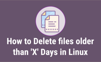 Deleting Files Older Than 30 Days in Linux