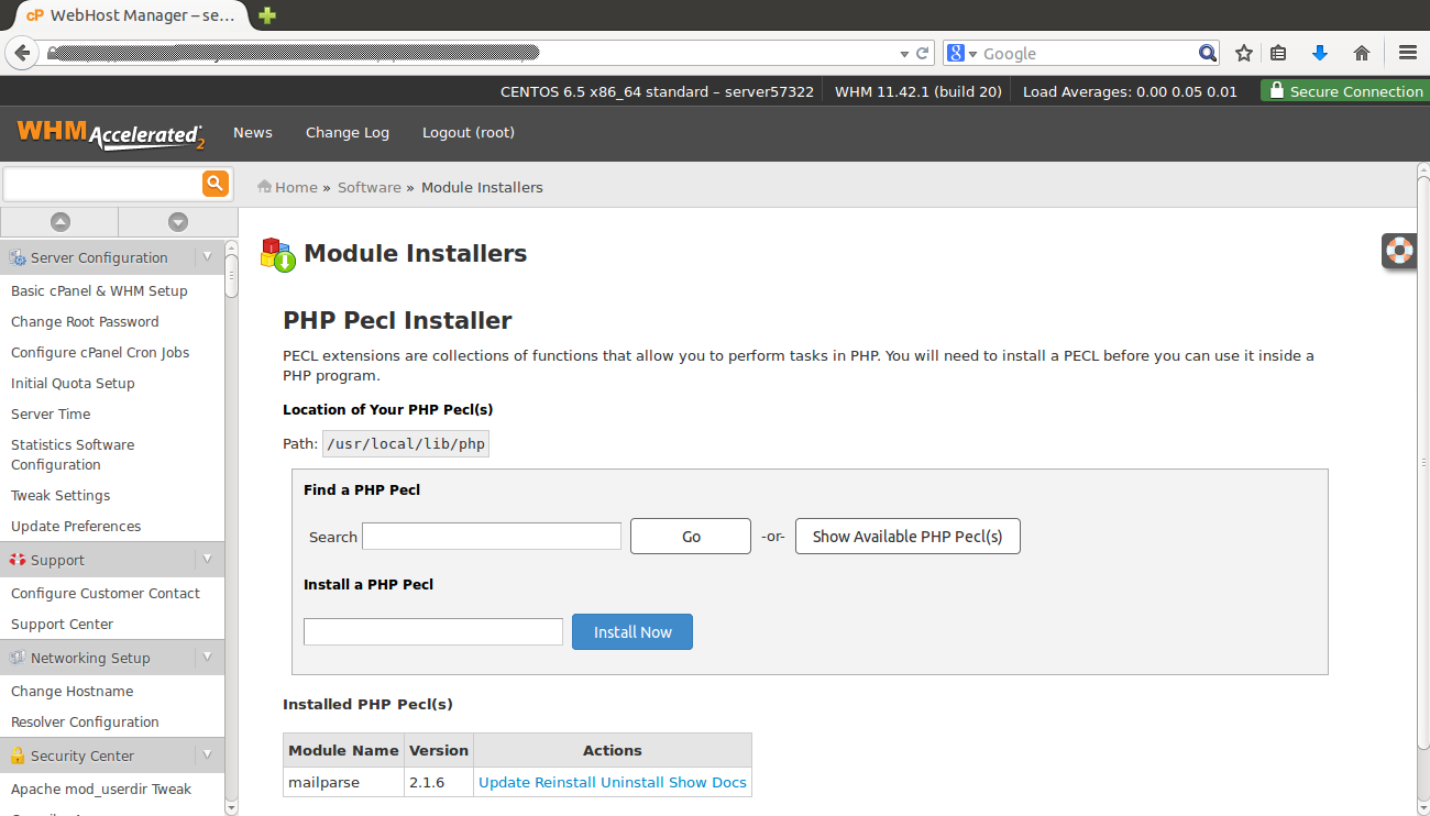 how-to-install-pear-and-pecl-packages-on-cpanel-server-5