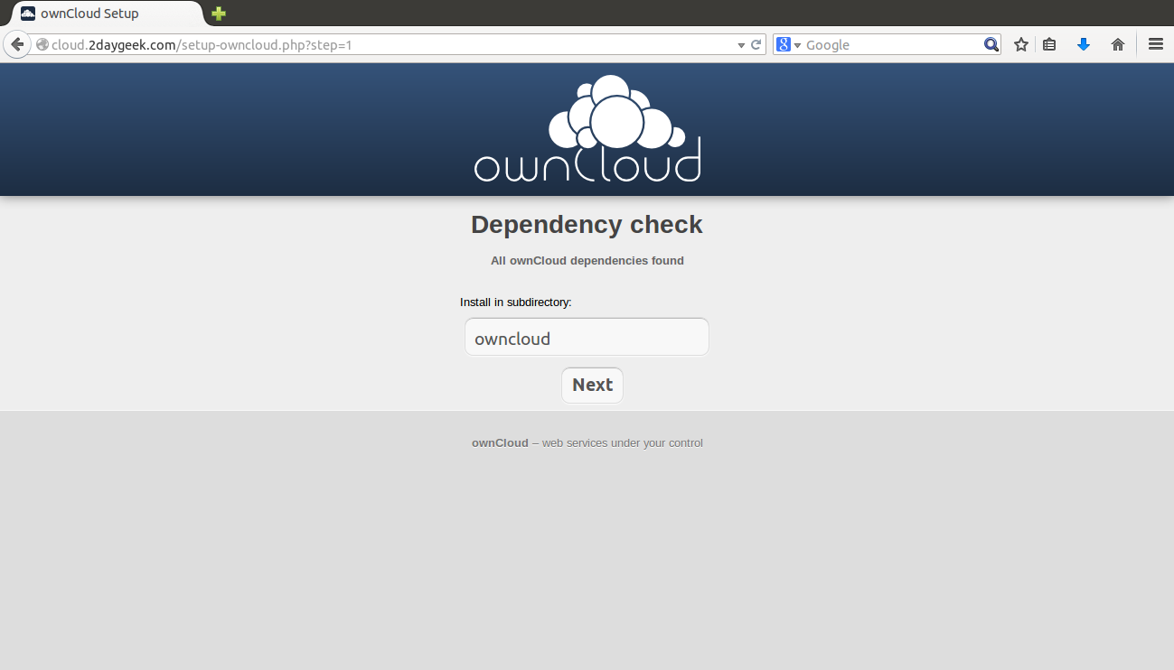 create-your-owncloud-storage-using-owncloud-opensource-app-via-web-installer-method-4