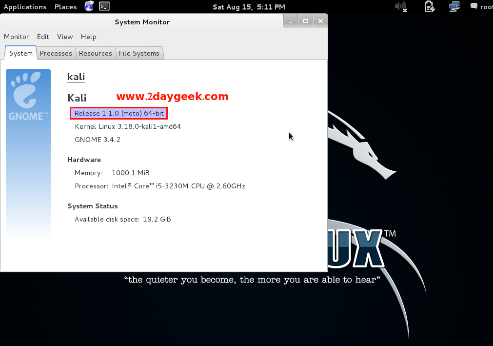 repository how update to kali in linux Kali 2.0 Linux notes upgrade and Release 2daygeek.com steps repository how update to kali in linux Kali 2.0 Linux notes upgrade and Release 2daygeek.com steps