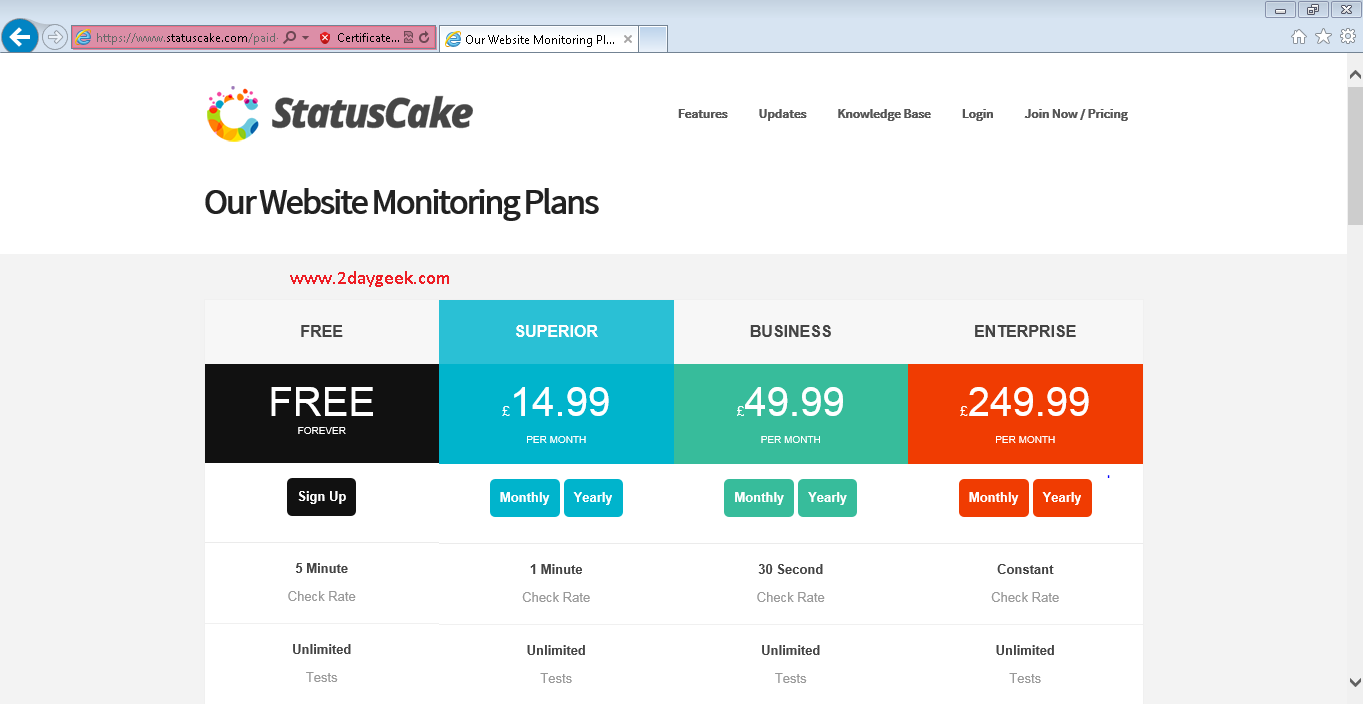 free-website-monitoring-tool-part-II-statuscake