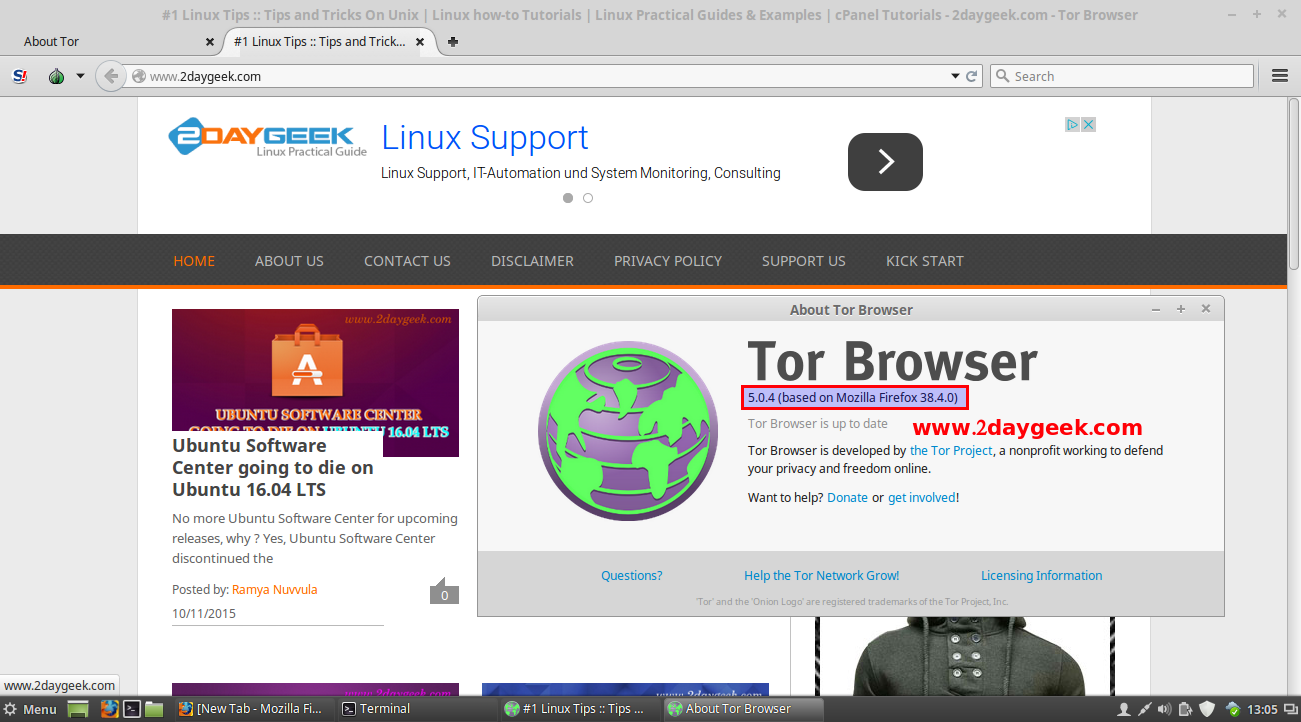 tor browser 5 4