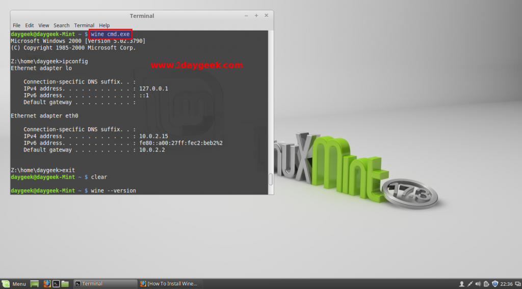 Released WineHQ Stable 1.8.2 & 1.9.8 Development with bug fixes 2DayGeek