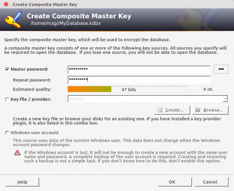 kdbx database kdbx database