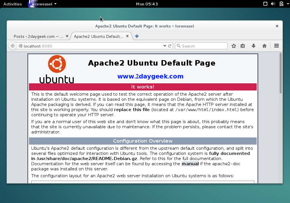 install-run-apache-web-server-on-inside-docker-container