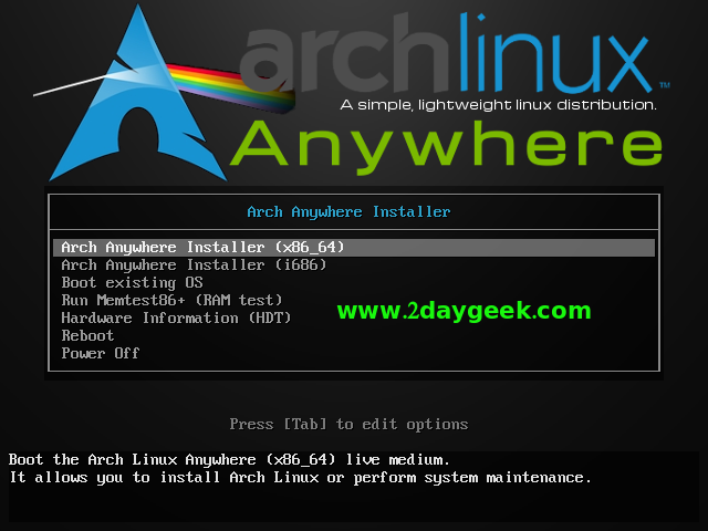 install-custom-arch-linux-system-easily-through-arch-anywhere-1