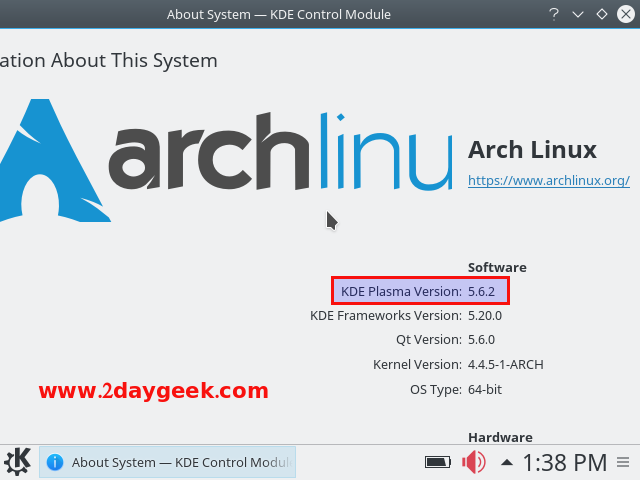 install-kde-desktop-environment-on-arch-linux-system