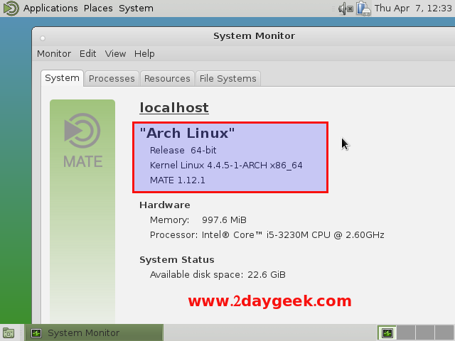 install-mate-desktop-environment-on-arch-linux-system