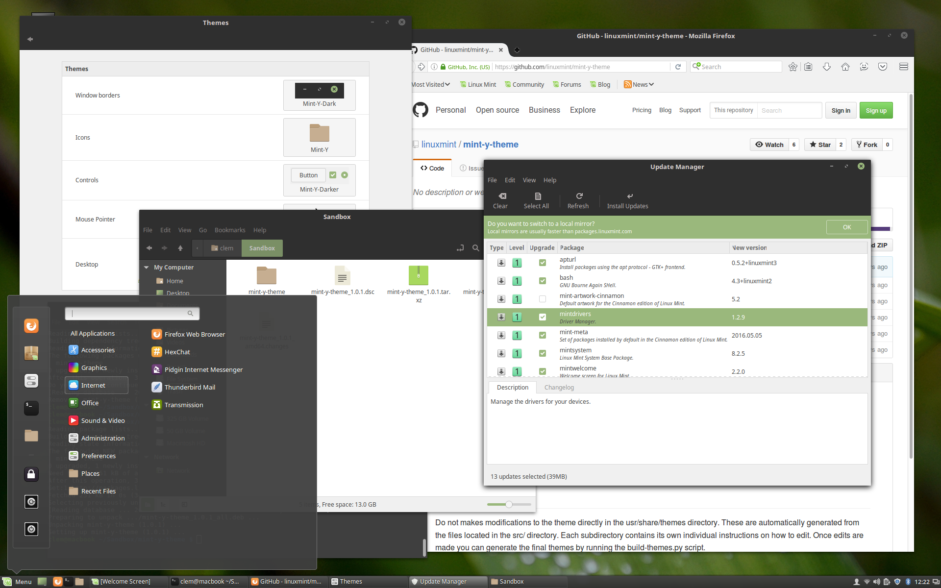 Preview What s new in LinuxMint 18 Sarah New xapps Preview What s new in LinuxMint 18 Sarah New xapps