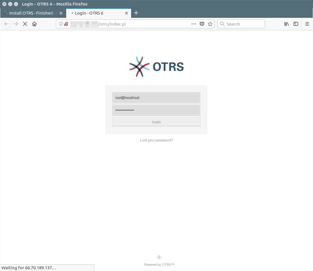 How To Install And Configure Otrs Help Desk Ticketing System On