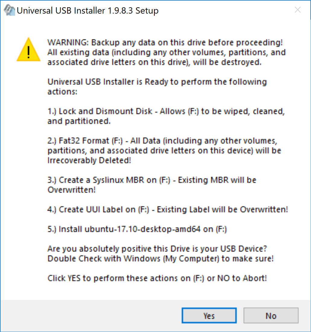 how to make a live linux usb drive on windows 7