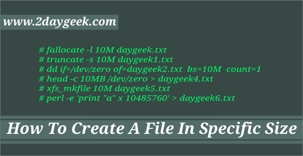 create a zero byte file in unix