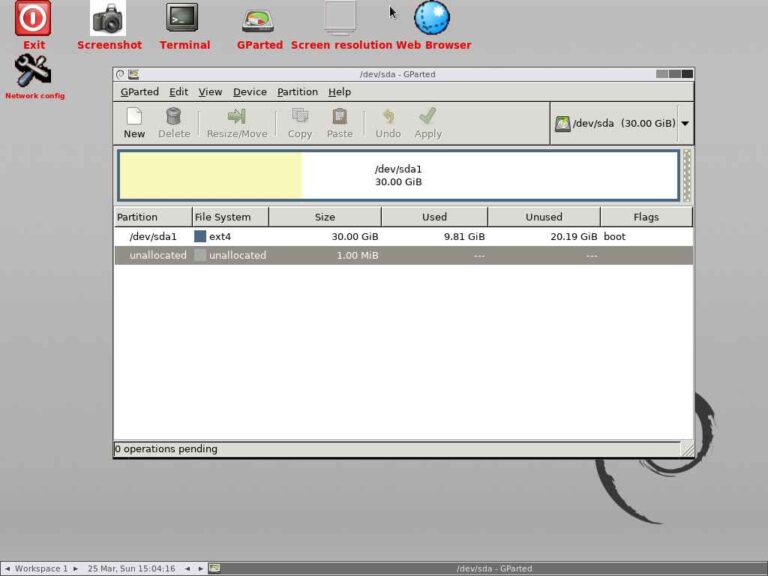How To Resize Active/Primary root Partition Using GParted Utility 2DayGeek