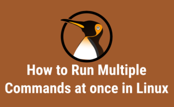 How to Run Multiple Commands at once in Linux