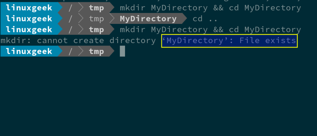 Run two or more commands at once in Linux using the Logical AND operator (&&)