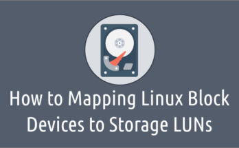 How to Mapping Linux Block Devices to Storage LUNs