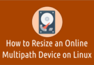 How to Resize an Online Multipath Device on Linux