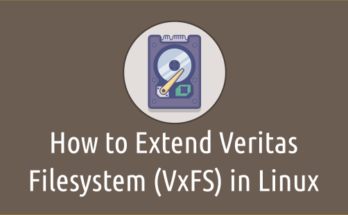 Extend vxfs filesystem in Linux