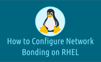 Configure LACP Bonding on RHEL